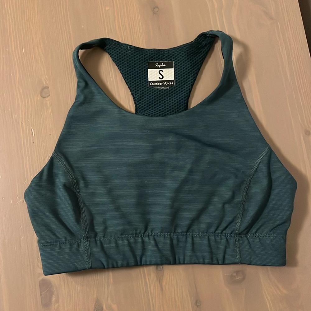 Outdoor Voices Teal Sports Bra